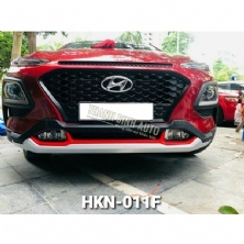 Ốp cản, cản ốp viền chỉ đỏ xe Hyundai Kona 2020 2021